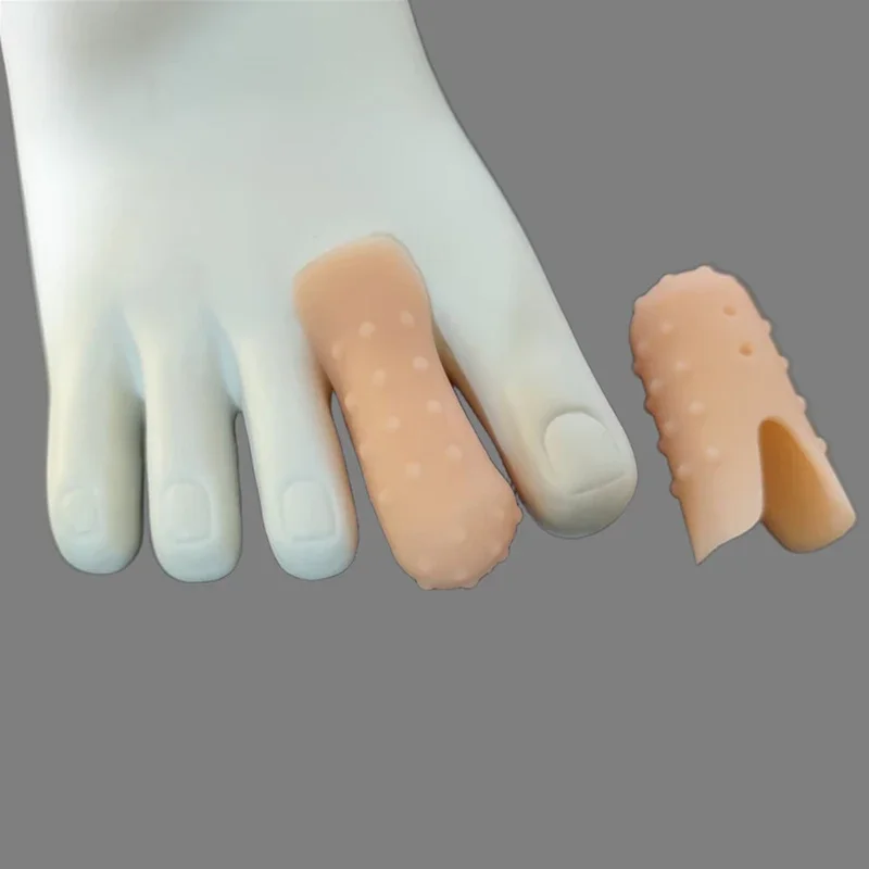 Protecteur d'orteils respirants et nus transparents, coussinets d'oignon, couvre-orteils pour la Protection des ongles incarnés