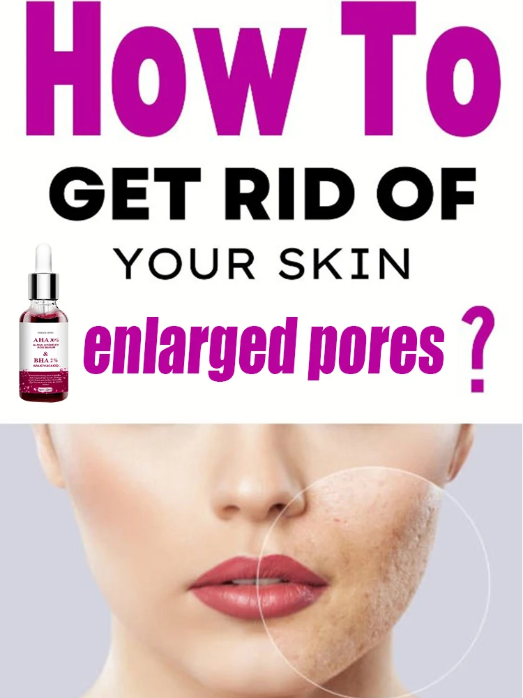 

Shrink Pores Serum Salicylic Fruit Acid Face Remove Blackheads Oil Control Gel Whitening Moisturizing Smooth Skin Care Products