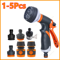 Garden Watering Gun 8 Modes Adjustable High Pressure Sprayer Irrigation Watering Nozzle Lawn Plant Yard Watering Sprinkler