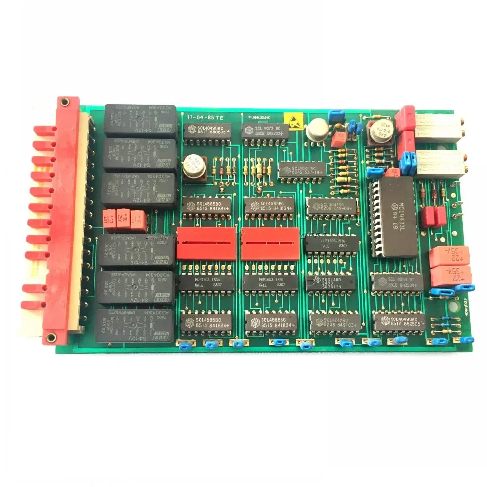 85% Original New Best Quality 71.186.3351 Circuit Board Ink Fountain Roller Board HDM 1/03.9 For Offset Printing Machinery Parts