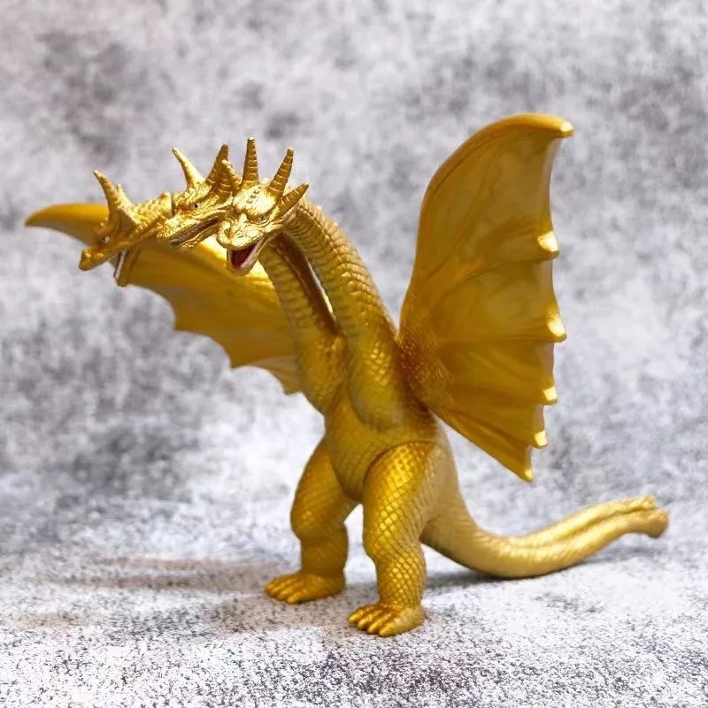 2023New Anime Godzilla VS King Kong  Action Figurie  large Godzilla King Ghidorah Soft Glue PVC Monster Doll Model Ornaments Toy