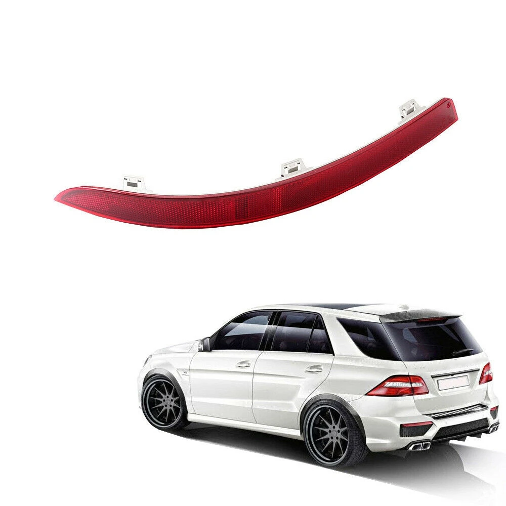 รถด้านหลังซ้ายกันชน Reflector กันชนด้านหลังสําหรับ Mercedes-Benz GL350 GL450 GL550 GL63 AMG 2013 2014 2015 1668200374