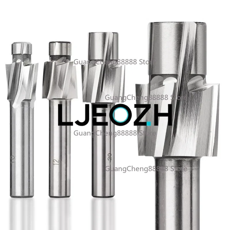 

Фреза для зенкования отверстий из быстрорежущей стали HSS, с плоским дном, для сверления и фрезерования