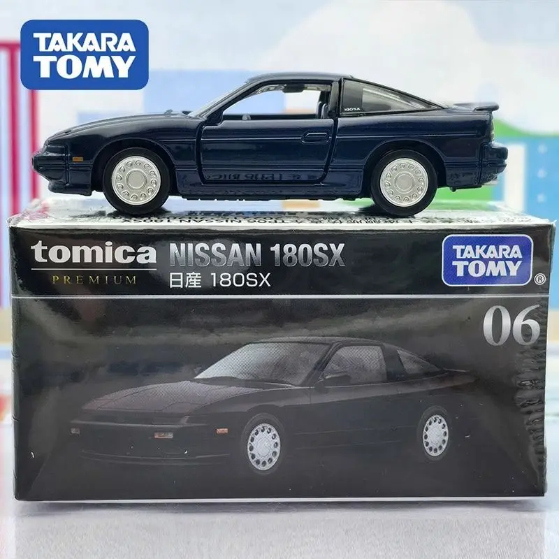

May 2026 Takara Tomy Tomica Premium Series TP06 Nissan 180SX Alloy Vehicle Toy Die-Casting Metal Car Model Collection Gifts