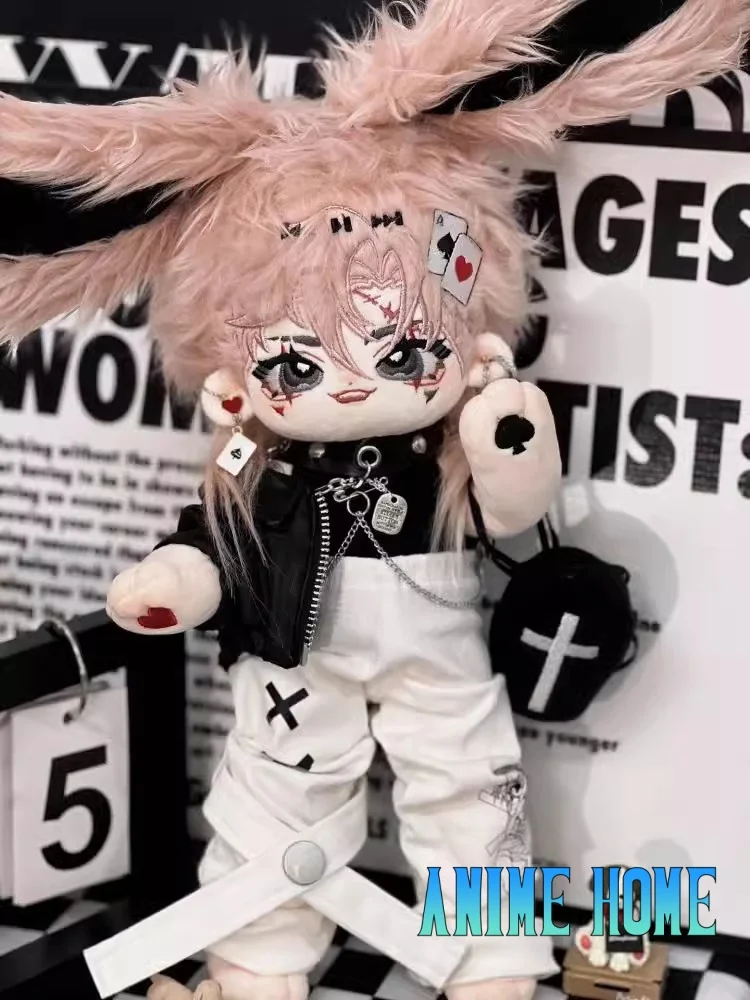 

Plushie Monster Handsome Cool Guy Bunny 30cm Doll Toy Body Stuffed Rabbit Ear Game Cosplay Kids Gift Cute X Limited