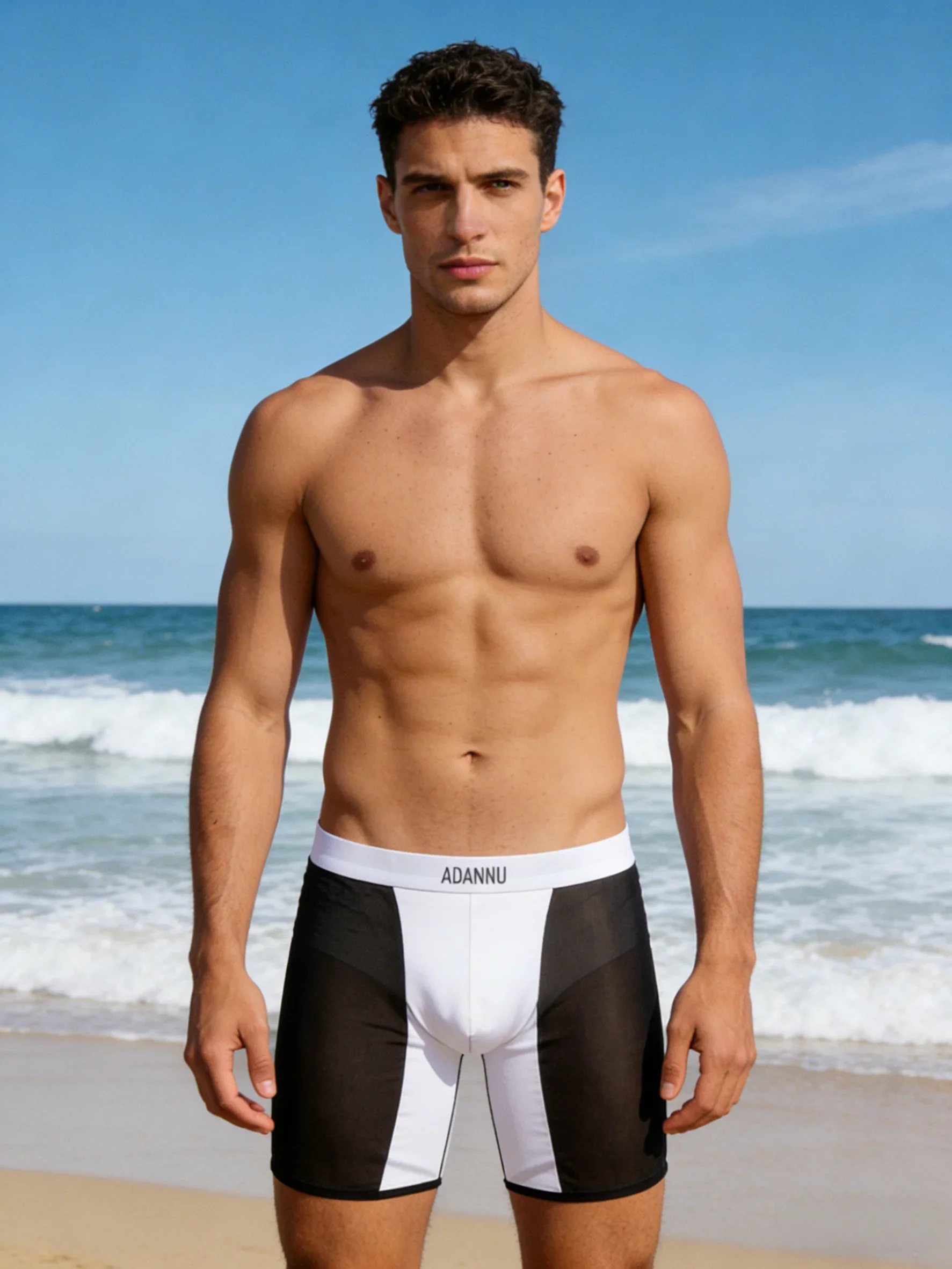 Men's Cooling Mesh Boxer Shorts Transparent Highly Elastic Breathable Quick-Drying Sports Underwear for Gym, Cycling Daily Wear