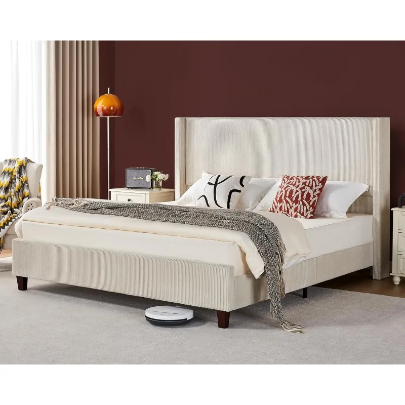 Queen Size Platform Bed Frame, 50.8