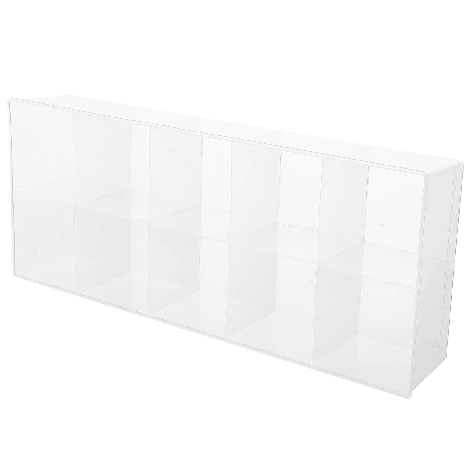 

Tea Bag Organizer Chest 10 Compartment Transparent Box for Home Office Travel Use Plastic Tea Storage Container Easy Access