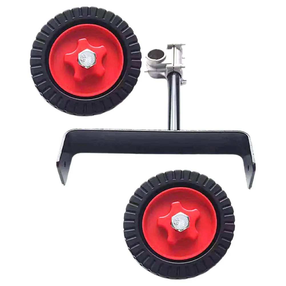 

Lawn Mower Support Stand Heavy Duty Wheels Side Mount Auxiliary Mowers Iron Caster Grass Trimmer Replacement Parts Garden Tool