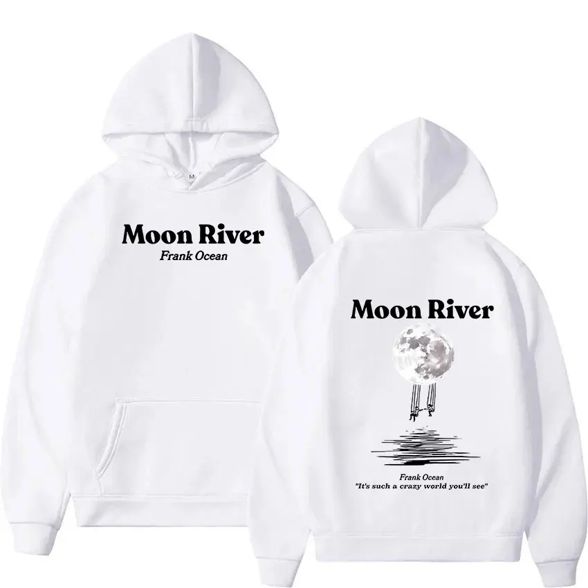 Rapper Frank Channel Orange Graphic Hoodie Men's Women Fashion Ocean Blond Oversized Sweatshirt Hip Hop Vintage Pullover Hoodies