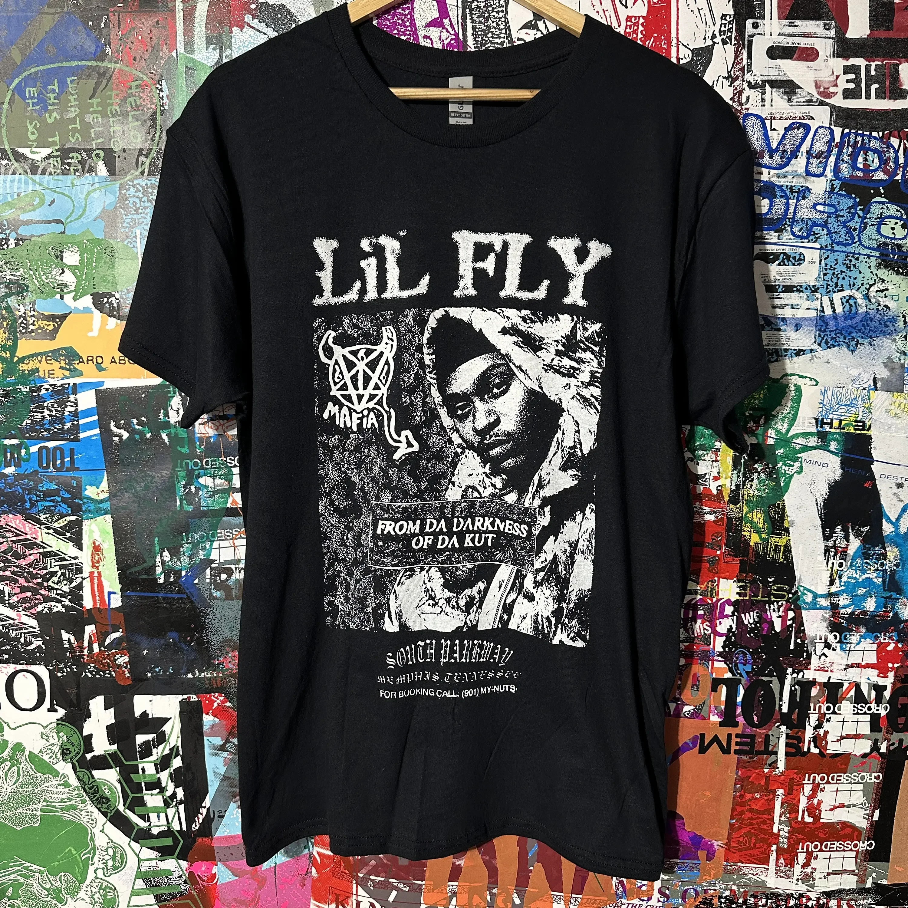 Camiseta de golf, ropa estética de algodón, camiseta Lil Fly