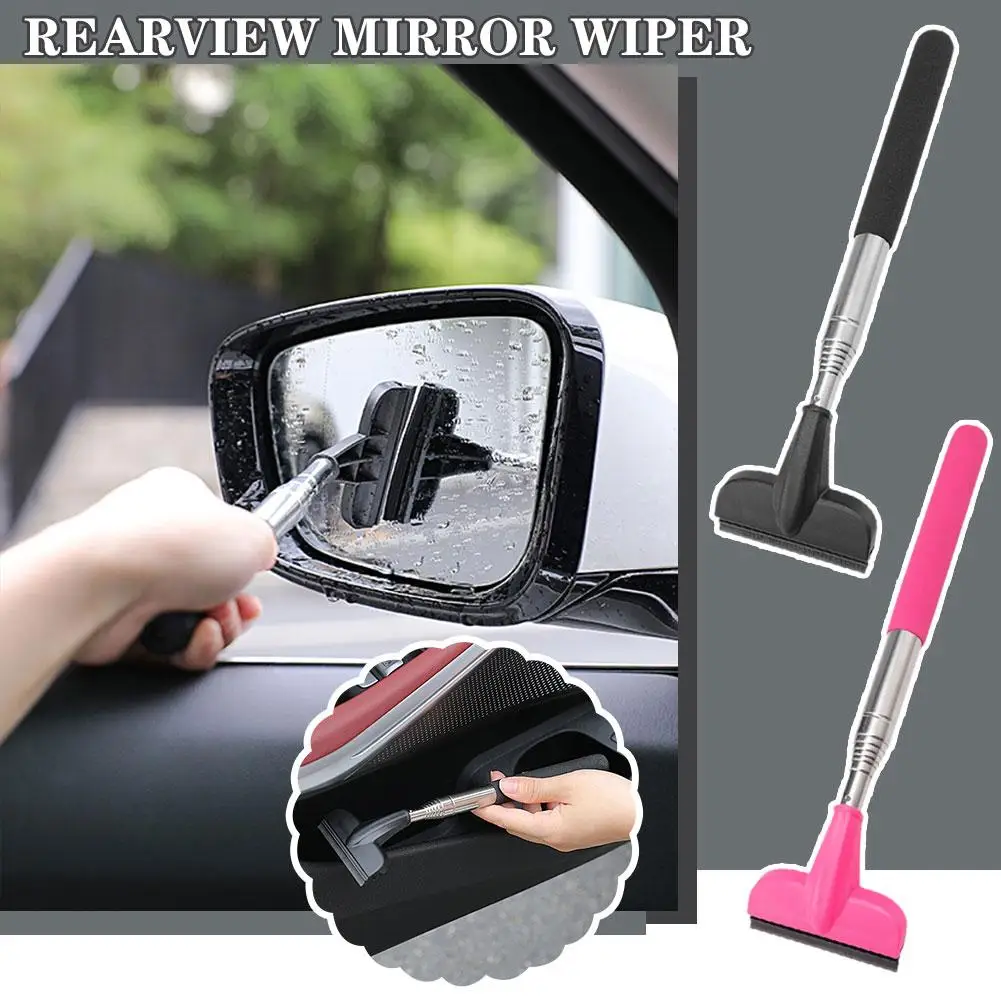 Wiper Washing Maintenance Extendable Handle Car Side Portable Window Cleaning Rainy Tool Squeegee Mirror Glass Mirror K2N2