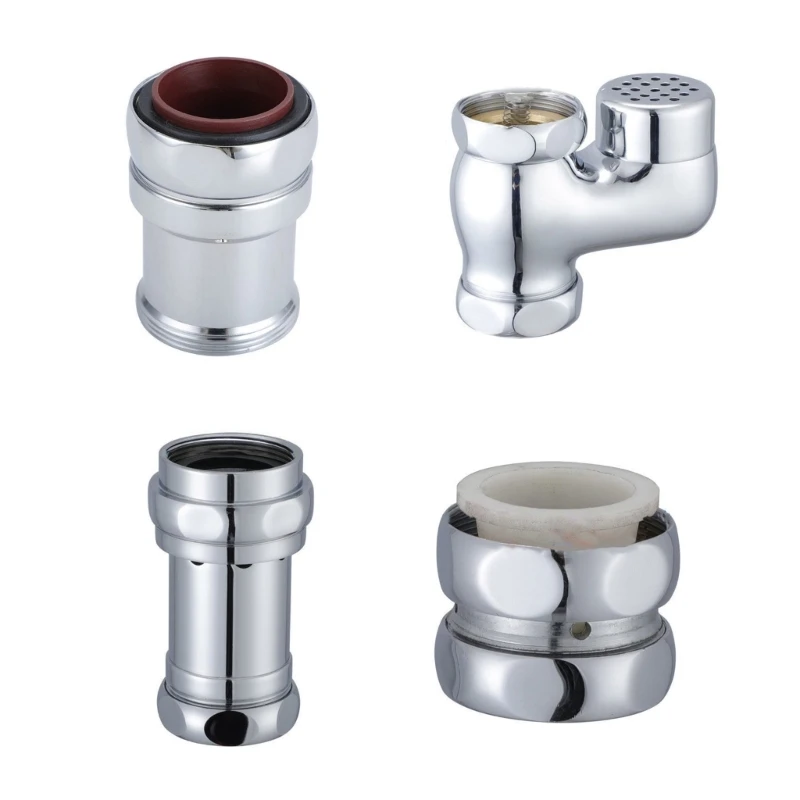 E5BE Foot Pedal Flushing Valves Pollution Prevention Device Flushing Aid Flush Valves Extension Tube Elbow Flush Valves