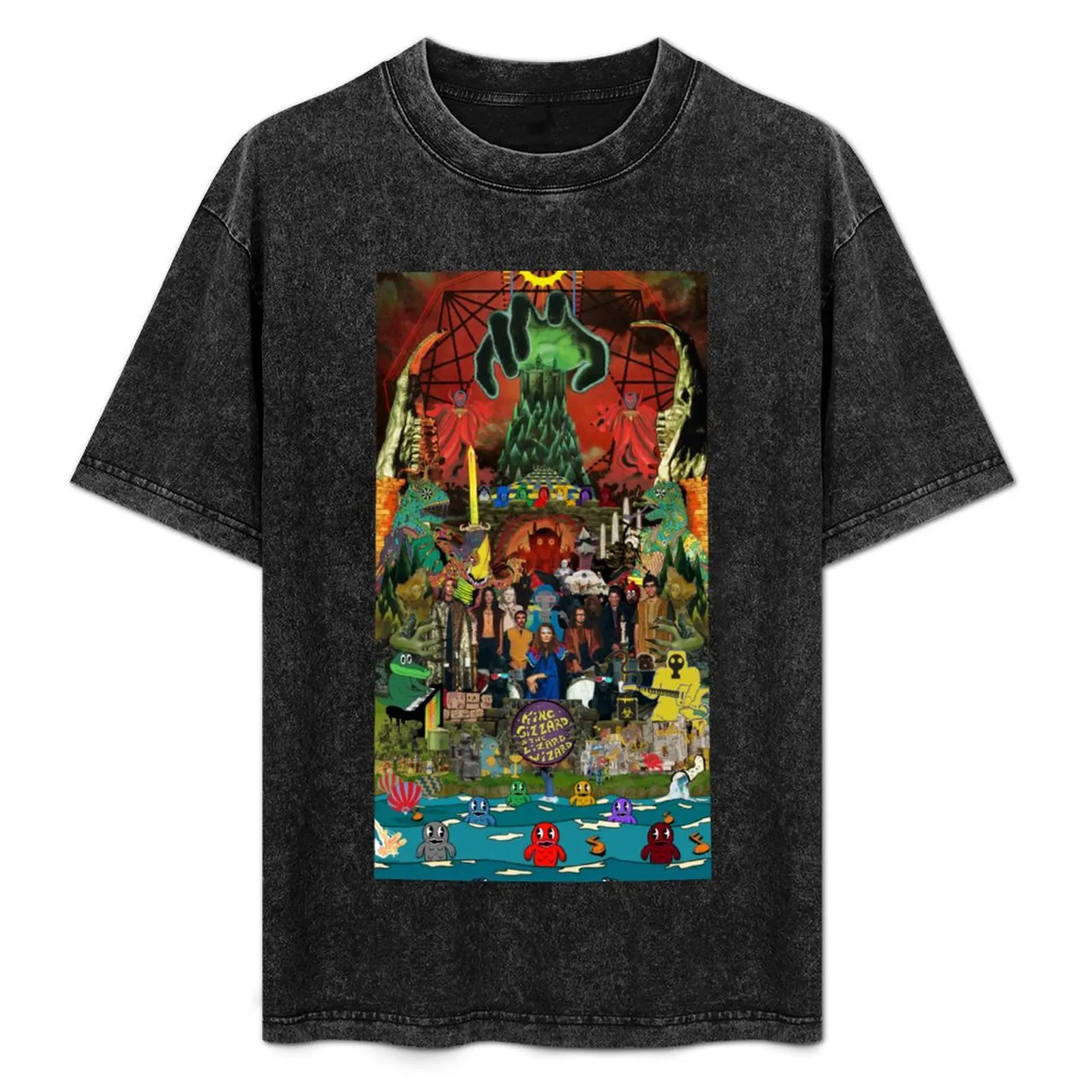 

King Gizzard and the Lizard Wizard Collage - all proceeds to charity - King Gizzard's Altered Beasts Club Band T-Shirt