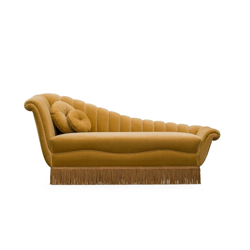 

Modern Luxury design sofa set hot selling customized furniture High End American Velvet Sofa for living room use