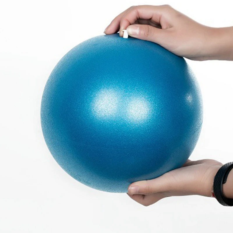 25cm Gymnastikball Fitness Exercise Yoga Balls Indoor Home Gym Exercise Pilates Equipment Gymnastic Physical Training Balls New