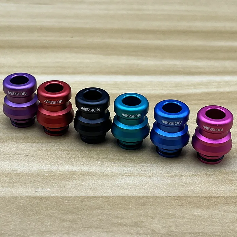 

Миссия XV 510 MTL DripTip, алюминий для dotaio распылитель для электронной сигареты резервуар DotMod DotAIO Pod System/заготовка BB Box Mod, вейп-фитинги