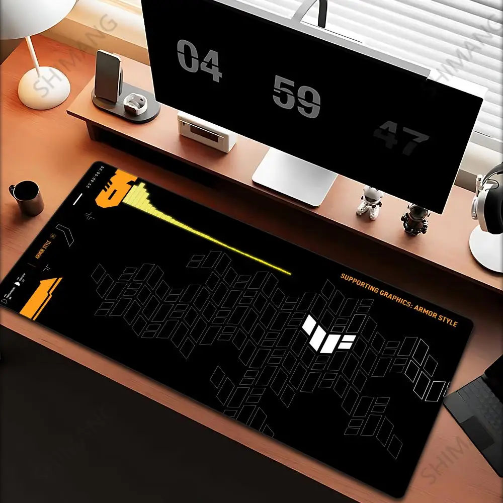

Black TUF Gaming Mouse Pad XXL Gaming Accessories Office Gamer Keyboard Desk Mat Non-Slip Laptop Notebook rubber Mousepad