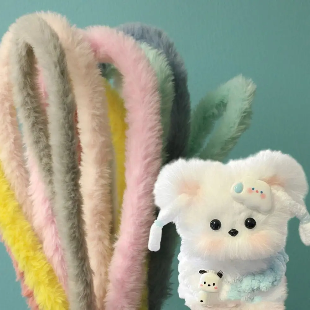 

Iron Wire Rabbit Hair Twisting Stick Puppy Handmade Crafts Toy Crafts Handmade DIY Material Bag Strips Ultra Dense