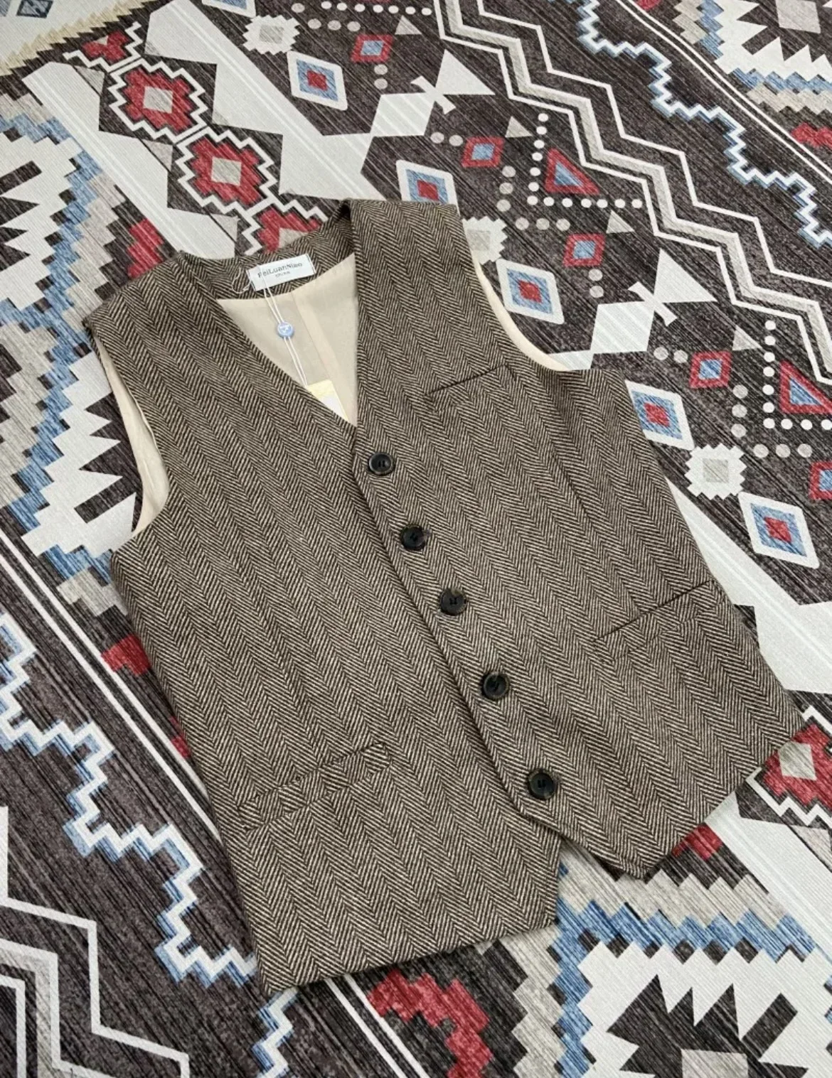 Men's vest dress button-down gorgeous classic