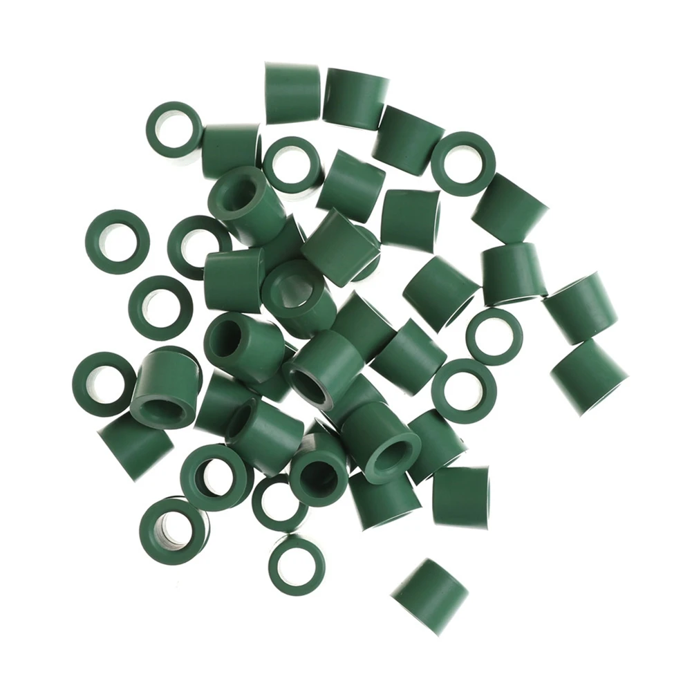 50Pcs/Lot Air Conditioning Sealing Ring 1/4 Inch Charging Hose Manifold Repair Seal Kit Replacement Sealing Ring(Green)