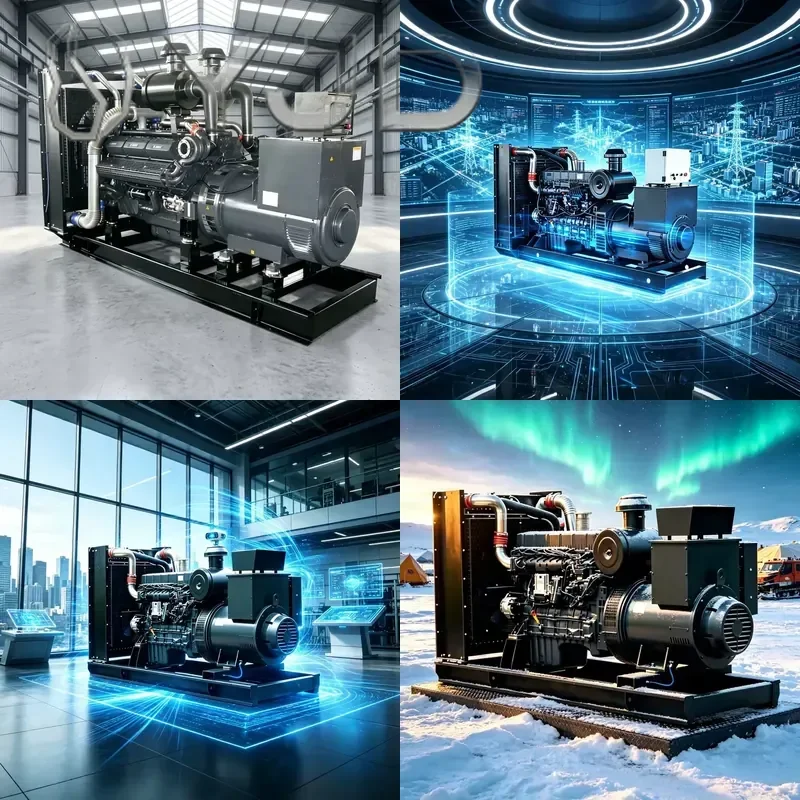 YJD Diesel Generator Set 50KW Super Silent Type Auto Start ATS Remote Start 50Hz for Industrial Use
