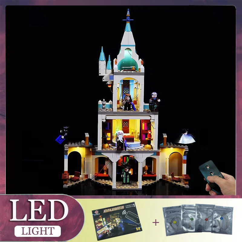 RC DIY LED Light Kit For LEGO 76402 Office Building Blocks Set ( Only LED Light,Without Blocks Model)