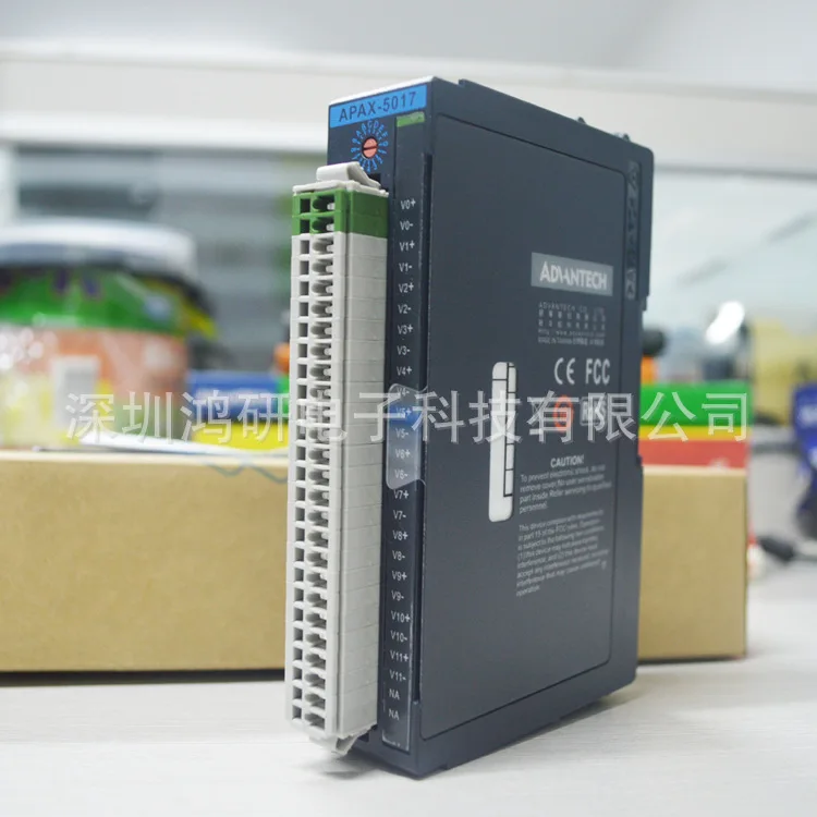 Advantech's New APAX-5017 Remote Controller Overvoltage Protection 12-channel High-speed Analog Input Module