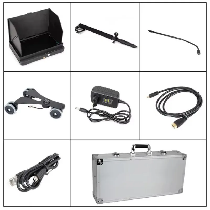 Security Check Car Inspection Mirror with 1080P FULL HD 7' Under Vehicle Inspection cameras DVR System