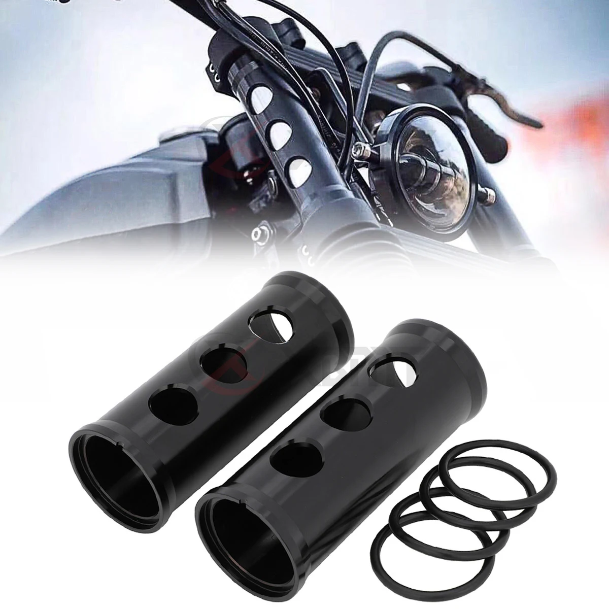 For Harley Softail Standard FXST Slim FLSL Street Bob FXBBS 114 FXBB 107 Motorcycle Fork Upper Front Shock Absorber Pipe Cover