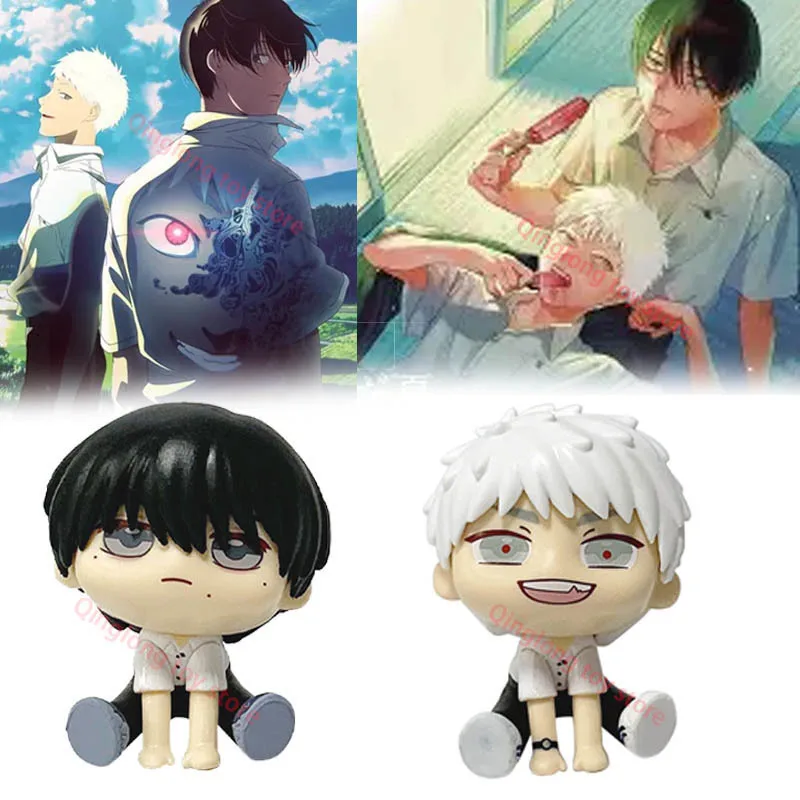 

NEW The Summer Hikaru Died Figure Anime Hikaru Kibato & Kaji Kisato Action Figures PVC Collection Desktop Decor Model Doll Gift