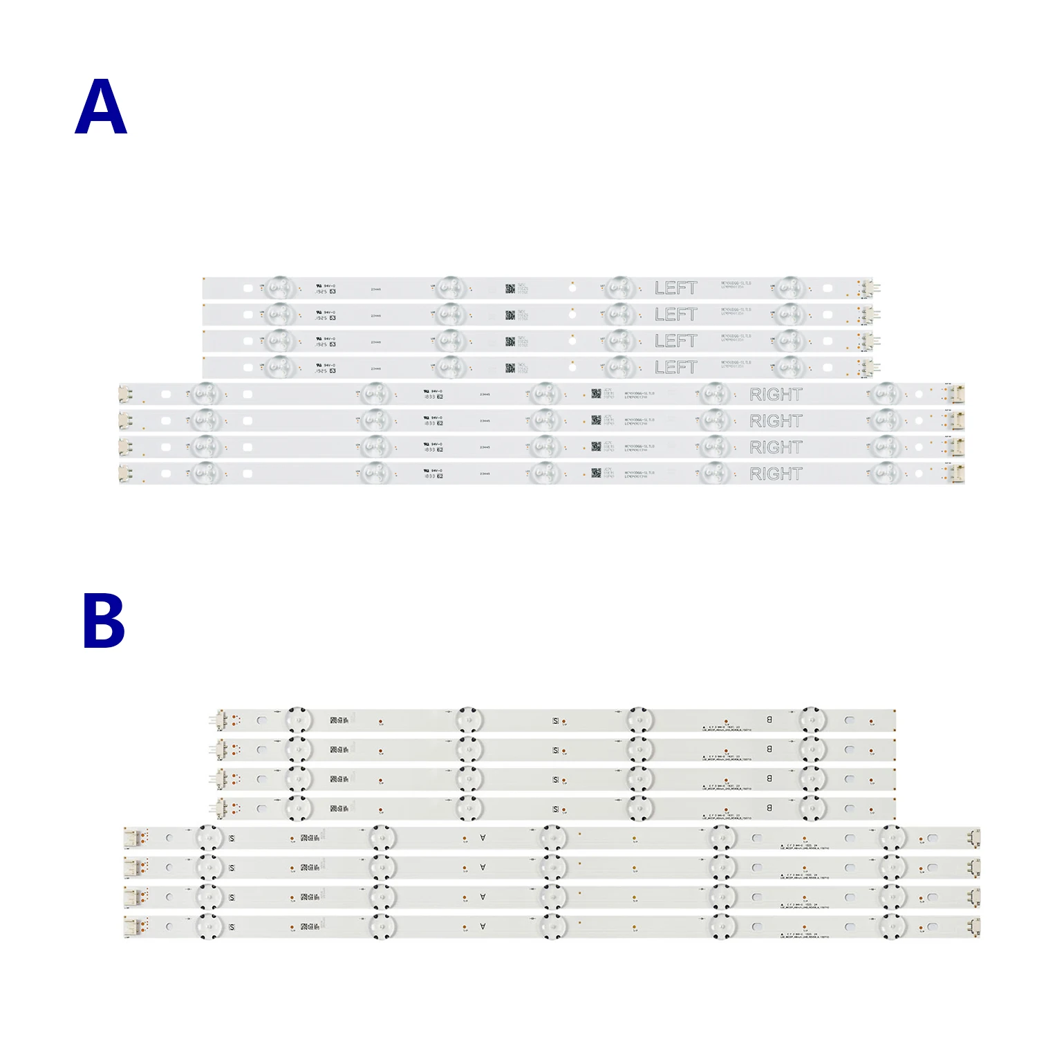 Strip lampu latar LED untuk 49UK6200PUA 4949uk6200 49LK5700PSC 49UJ634V 4949uf640t 49UH6507 49UH619V 49uf6409