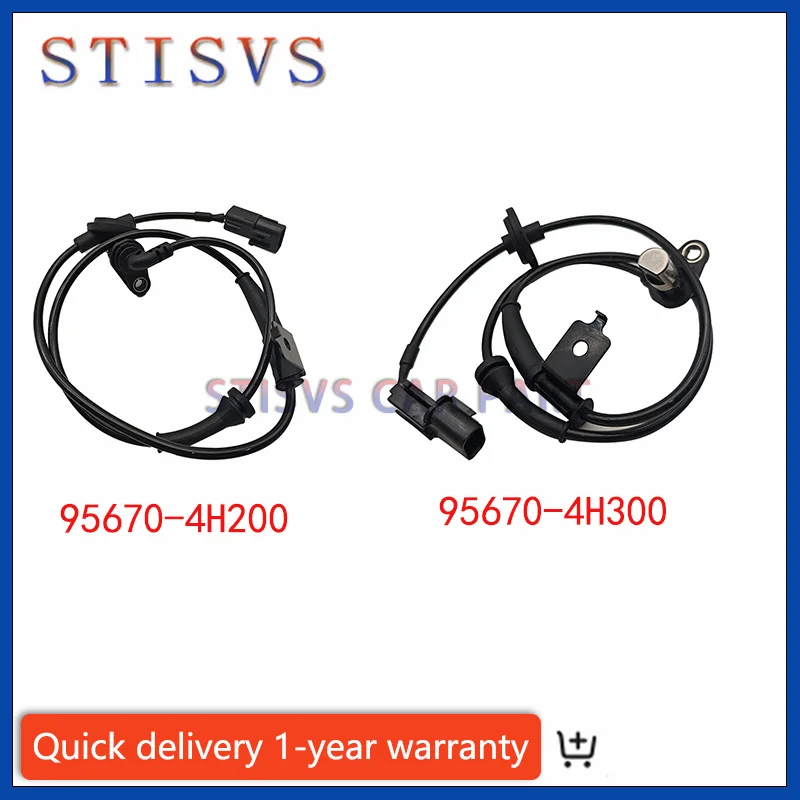 95670-4H200 95670-4H300 Front Left Right New ABS Wheel Speed Sensor For Hyundai H-1 i-Load 956704H200 956704H300 Auto Parts