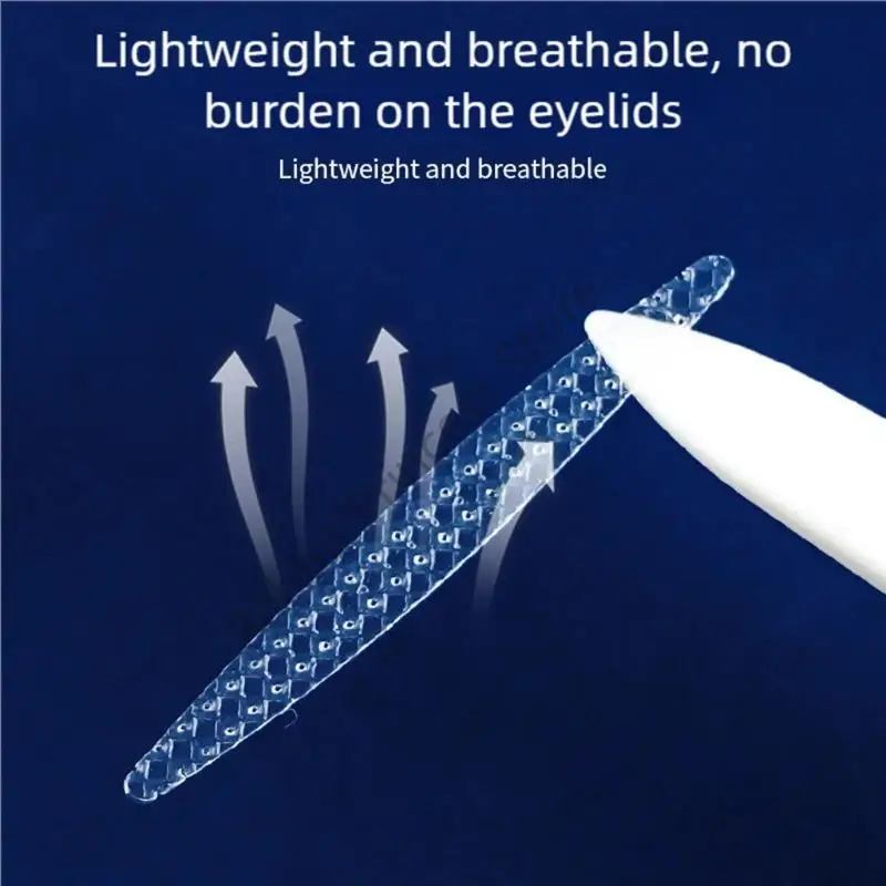 BX0F Onzichtbare nachtelijke ooglidcontourstrips met veilige pasvorm voor alle slaapposities en huidtypes