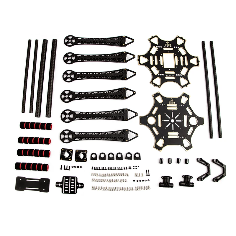 Jeefly S500 Frame Compatible with 9-12 Inch Props for 4320/4312 Motors Durable Drone Frame Kit for Racing And FPV Enthusiasts