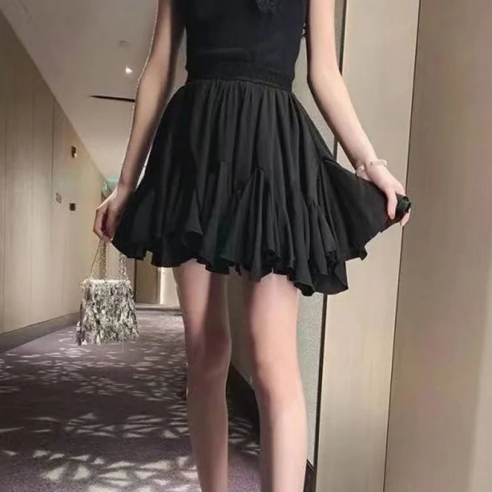 

Fashion Show White Summer Sweet Y2K Harajuku Summer Fashion Skirt Club Wear All-Match Skirt Brand New Condition