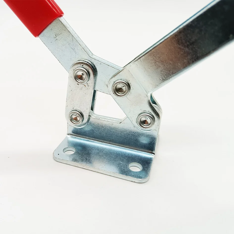 GH-201-C Horizontal Toggle Clamp Quick-Release Toggle Clamps Set Vertical Fixture Hand Clip Tool