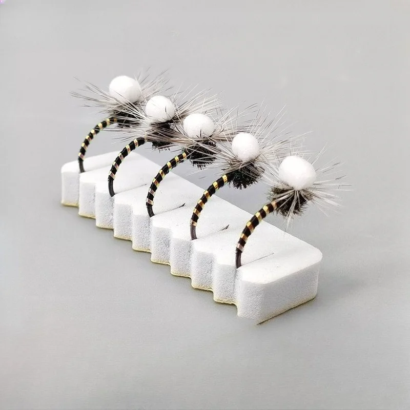 

1pcs Micro-Realistic Emerging Fly Lure Fly Fishing Lure HooksFlysHooks, Insect Lures Portable Mini Fishing Accessories
