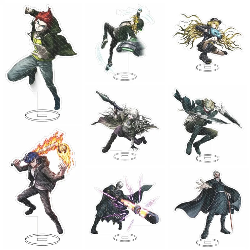 15CM Anime Tribe Nine Character Acrylic Model Cosplay Plate Desk Decor Standing Sign Toy Christmas Gifts Anime Lovers Prop Fans