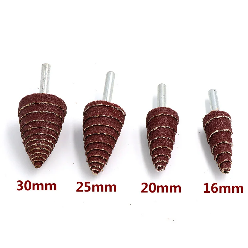 2Pcs 6mm Shank 80 Grit Sanding Flap Polishing Wheels Sanding Disc Sandpaper  Abrasive Grinding Wheel Head For Rotary Tool