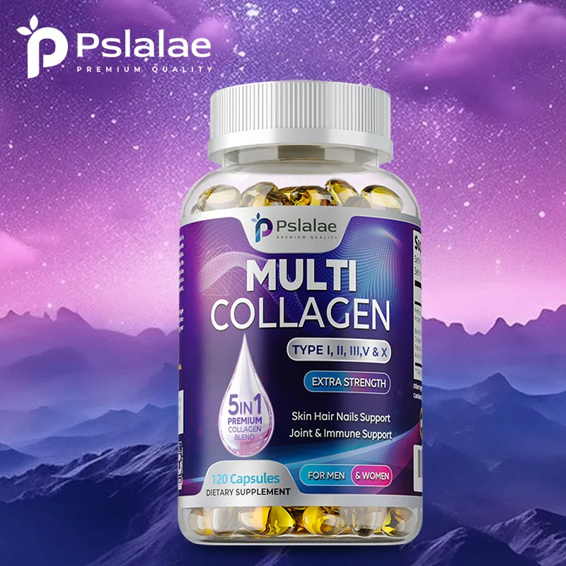 

Multiple Collagen Complex - Maintains Healthy Joints, Skin Elasticity, Strong Hair and Nails