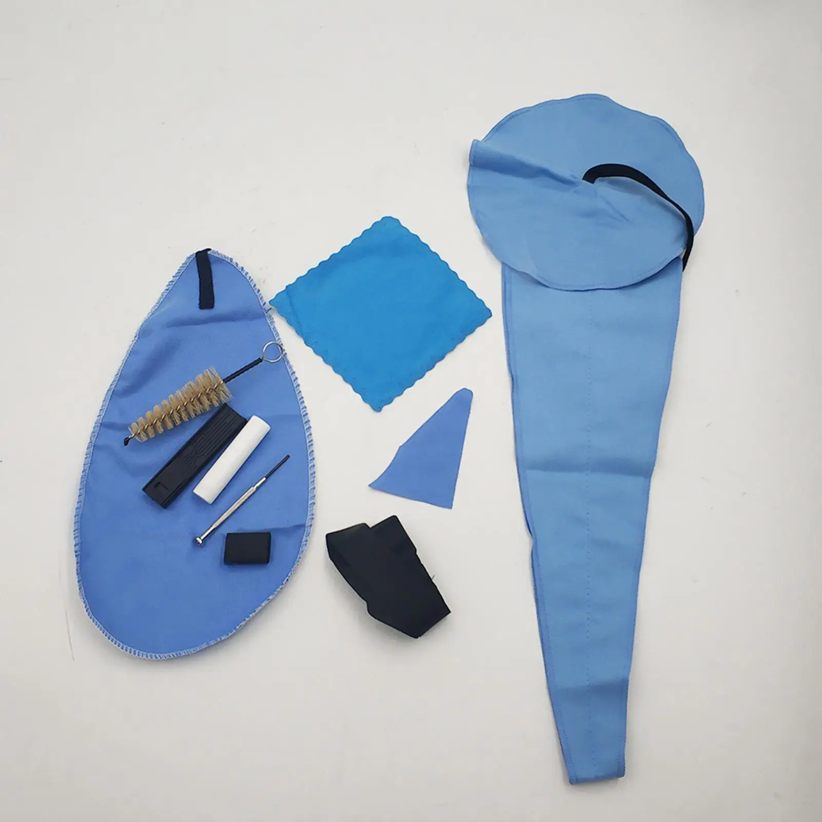 

Saxophone Cleaning Care Kits Maintain Care Tool Thumb Rest Cleaning Cloth Cork Grease for Trumpet Flute Clarinet Alto Tenor Sax