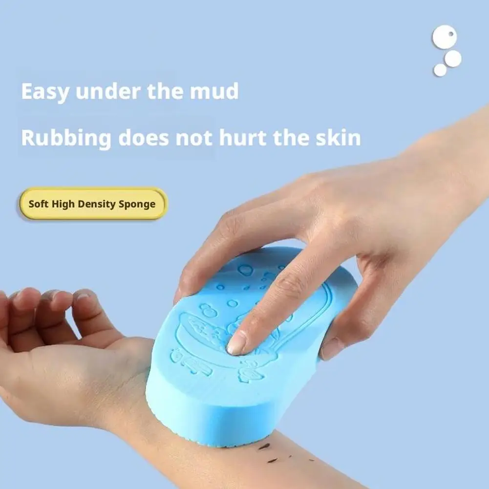Double-sided Exfoliante Soft Sponge Dead Skin Remover Back Scrubbing Tool Bathing To Remove Dirt Exfoliating Brush Skin Cleaner