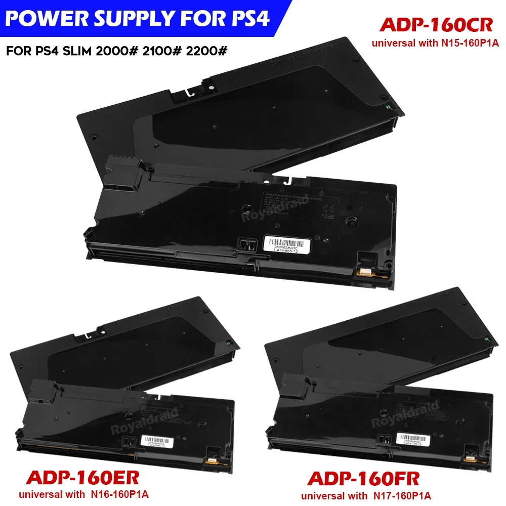 

NEW Power Supply Adapter For ADP-160CR ADP-160ER ADP-160FR N15-160P1A N16-160P1A N17-160P1A For PS4 Slim 22XX 25XX Gaming Consol