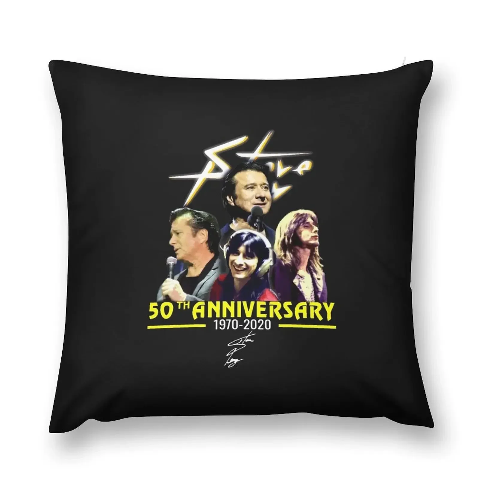 Steve Perry 50th -Anniversary Throw Pillow pillow cover christmas Christmas Cushion For Home pillow