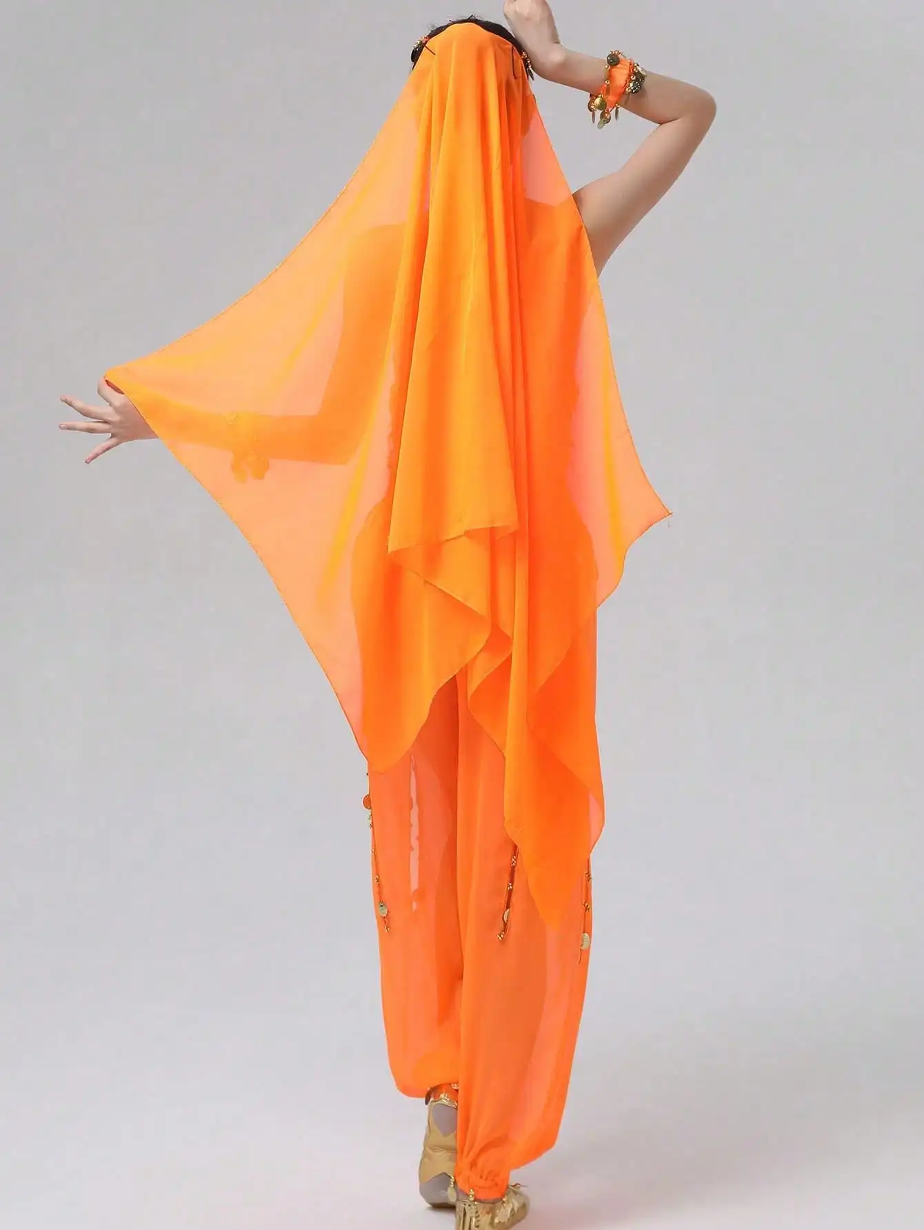 Disfraz de Danza del Vientre Hindú para Mujer, Traje de Baile Árabe para Fiesta de Halloween, Vestido de Fantasía
