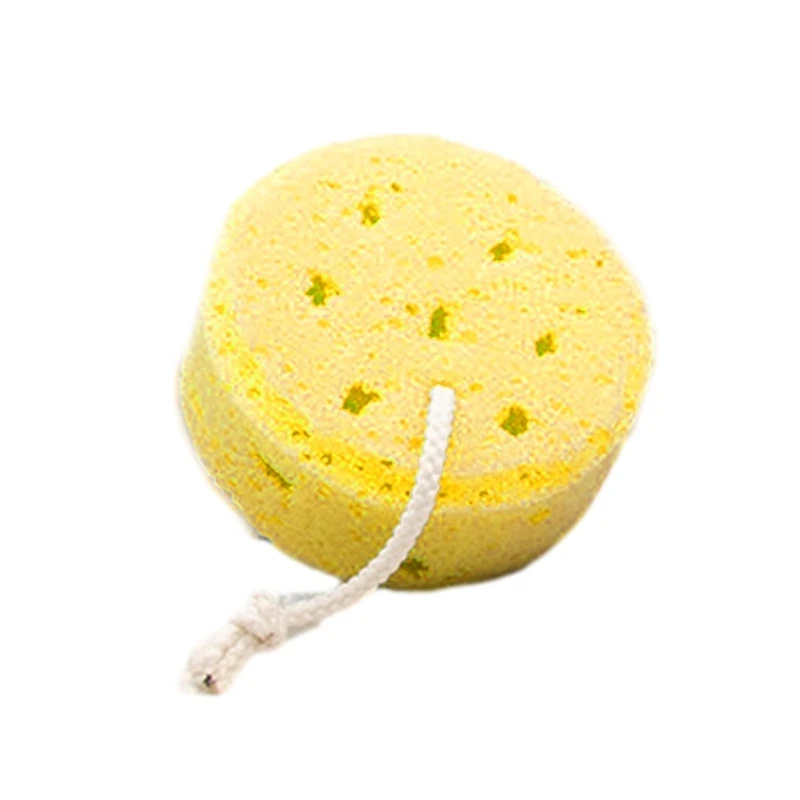 Round Bath Scrubber Improve Skin Texture Remove Dead Cells Spa for Women and Men