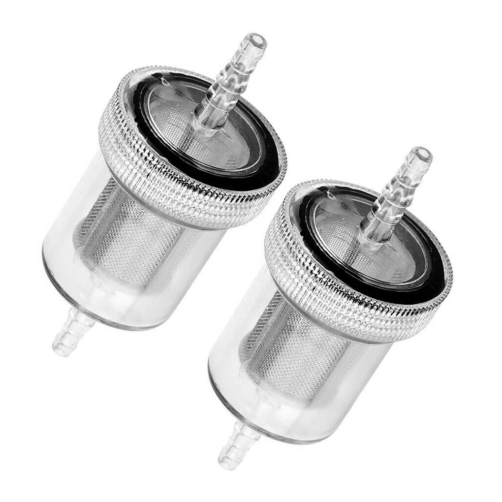 2Pcs 4mm Diesel In-Line Fuel Filter Kit For Eberspacher Air Heater Diesel Set Automotive Filter Parts Engine Accessories
