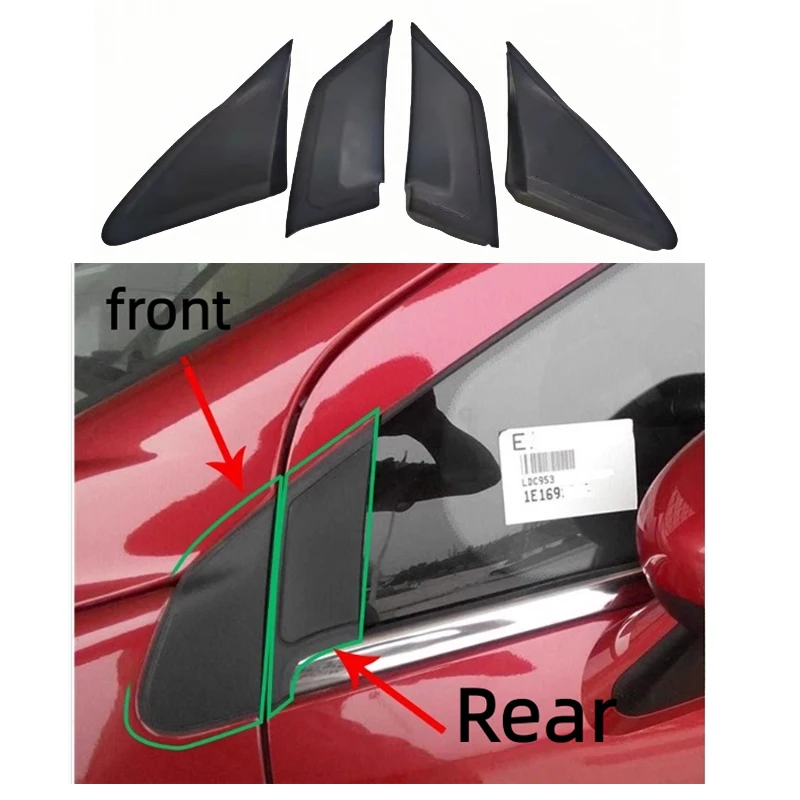 902561 902562 8665XH 8665XF embellecedor de fregadero embellecedor de refuerzo de puerta embellecedor triangular frontal para Peugeot 308SW 308 408 T7