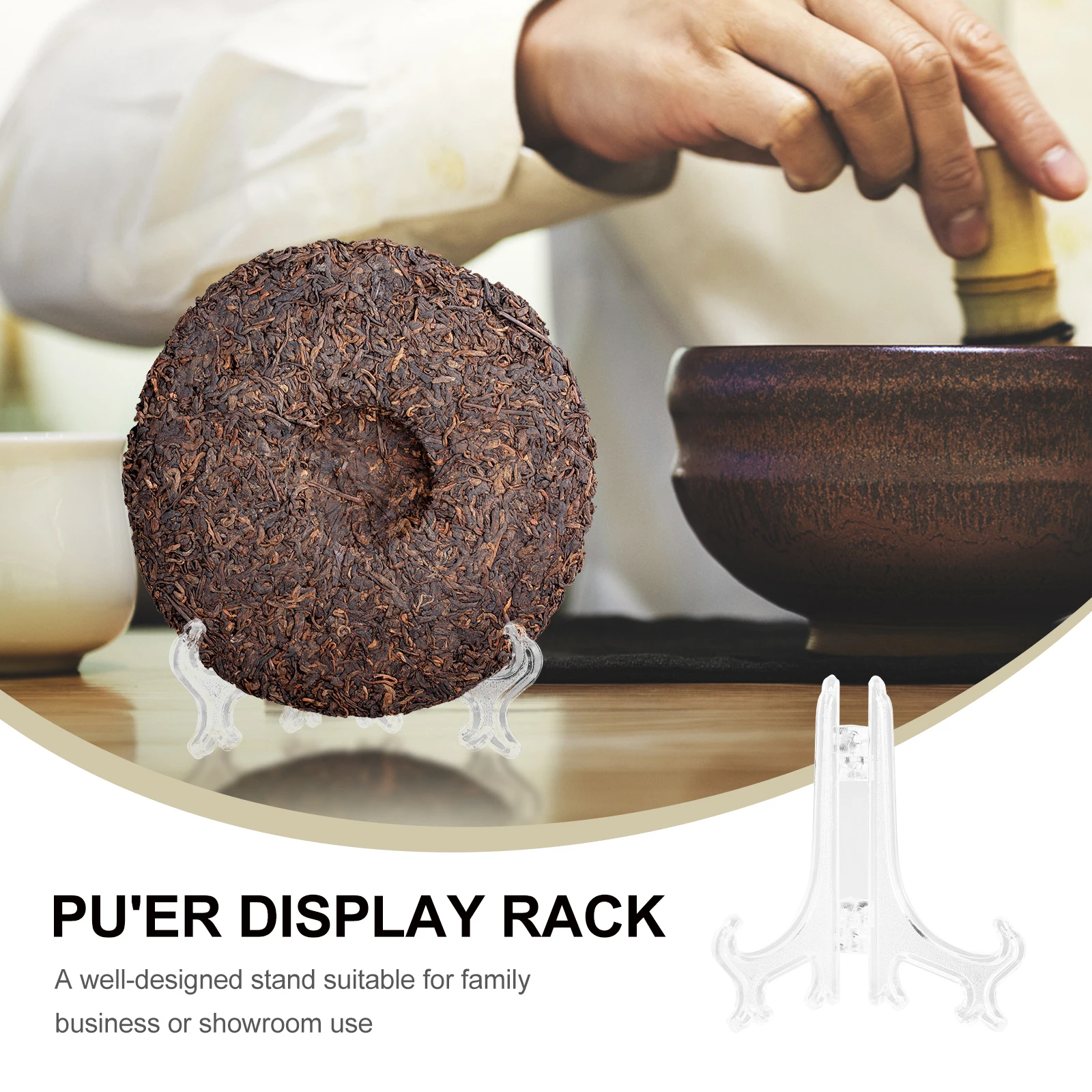 

24Pcs Display Stand Set Multi-Functional Storage Rack for Artwork Tableware Books Elegant Home Organizer Display Stand